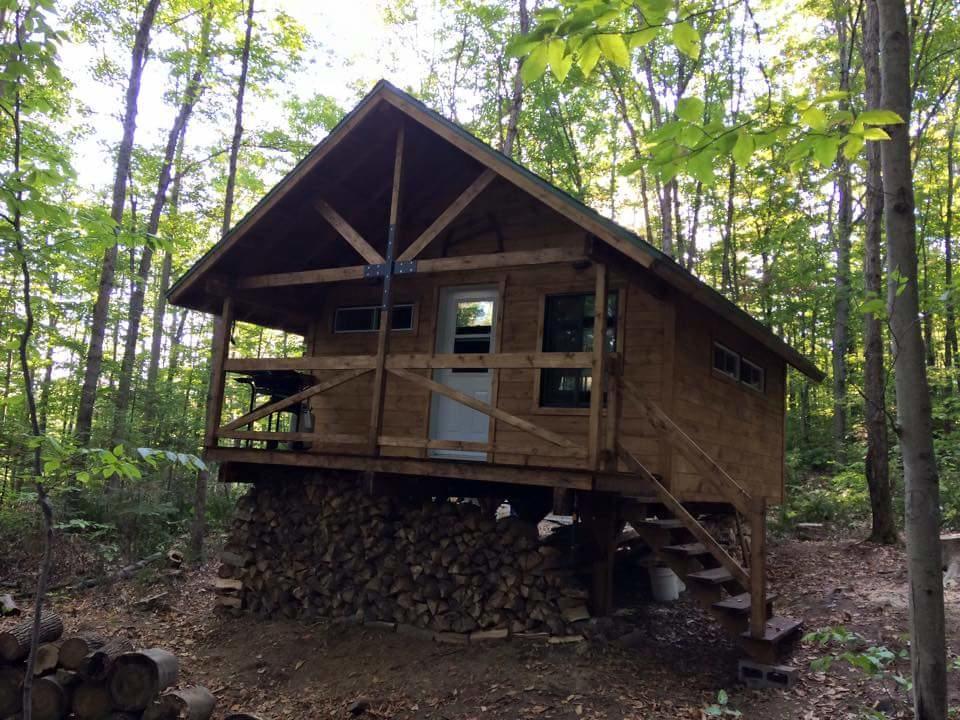Les Cabines Nordik Des Piles Villa Saint-Jean-des Piles Luaran gambar