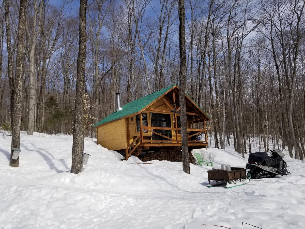 Les Cabines Nordik Des Piles Villa Saint-Jean-des Piles Luaran gambar