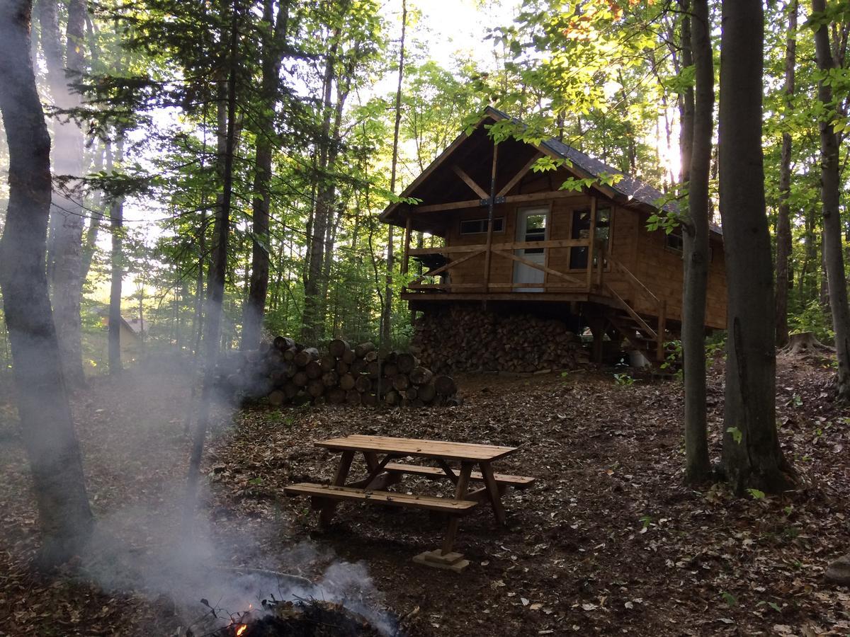 Les Cabines Nordik Des Piles Villa Saint-Jean-des Piles Luaran gambar