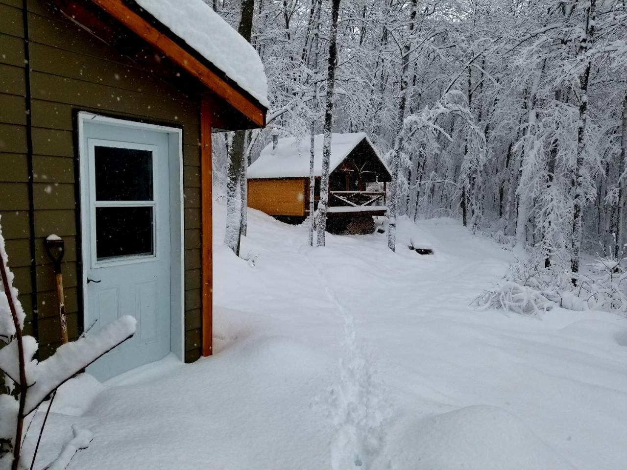 Les Cabines Nordik Des Piles Villa Saint-Jean-des Piles Luaran gambar