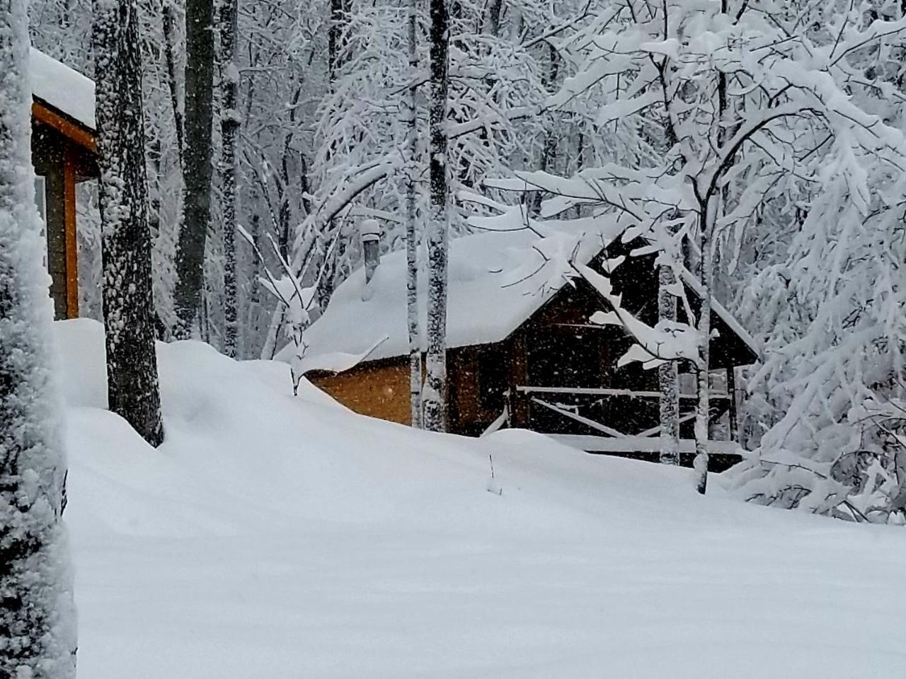 Les Cabines Nordik Des Piles Villa Saint-Jean-des Piles Luaran gambar