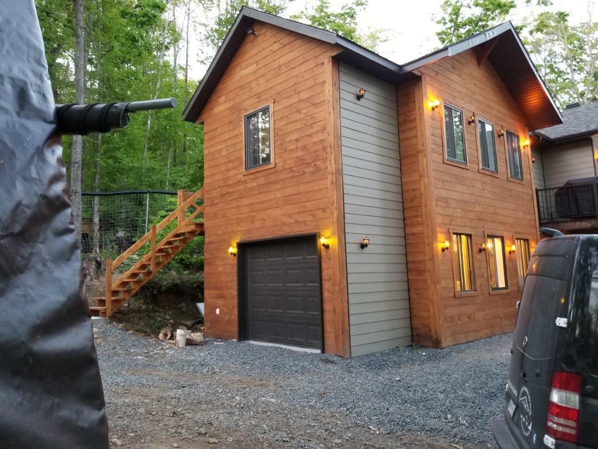 Les Cabines Nordik Des Piles Villa Saint-Jean-des Piles Luaran gambar