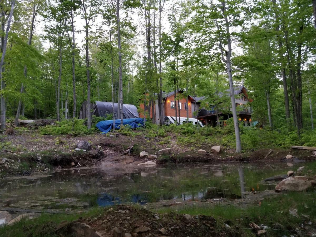 Les Cabines Nordik Des Piles Villa Saint-Jean-des Piles Luaran gambar
